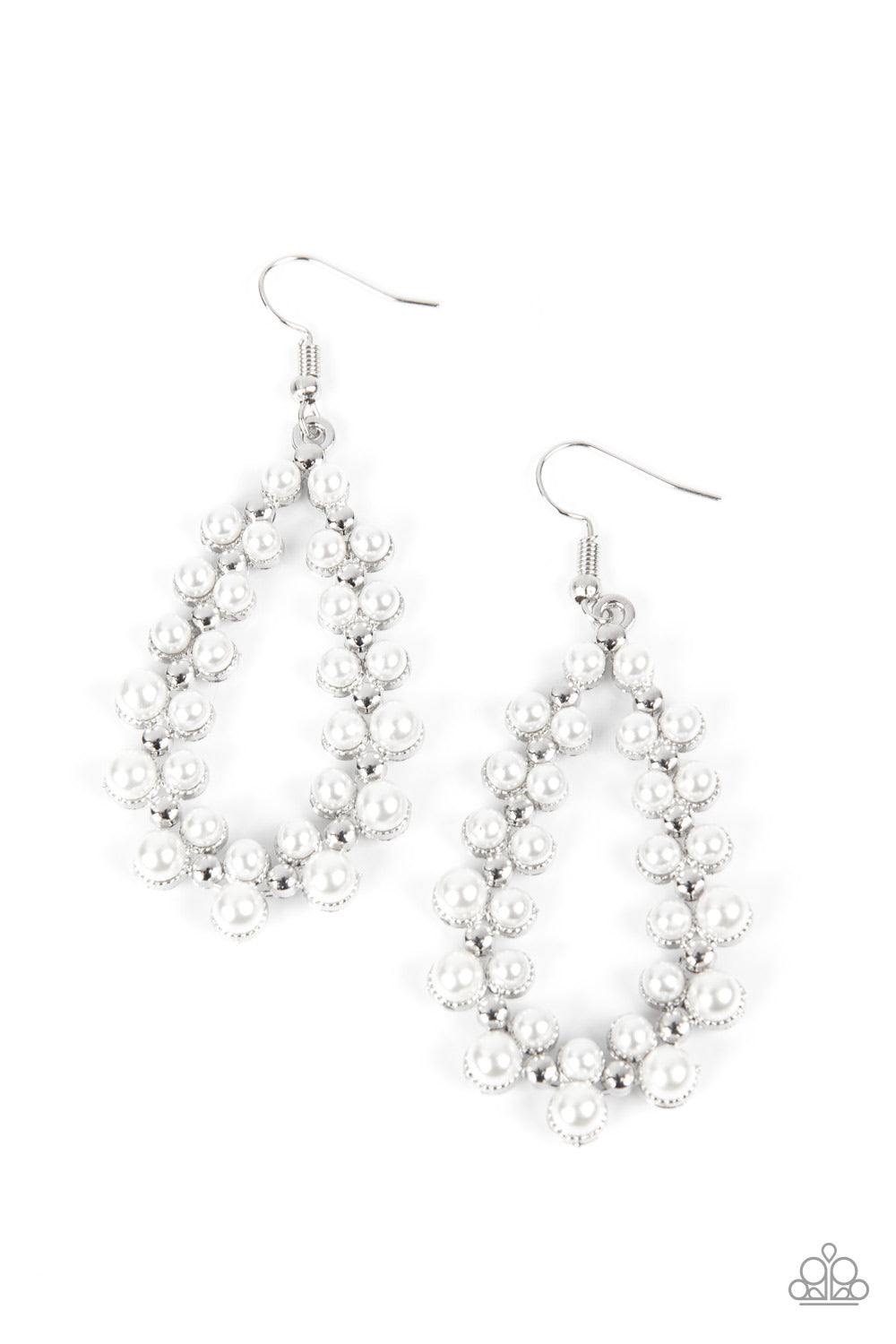 Absolutely Ageless - White ♥ Earrings
