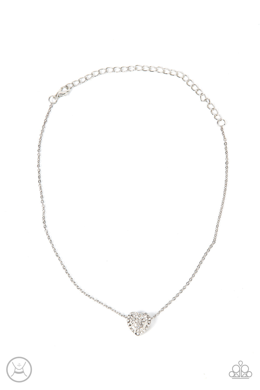 Twitterpated Twinkle - White ♥ Necklace