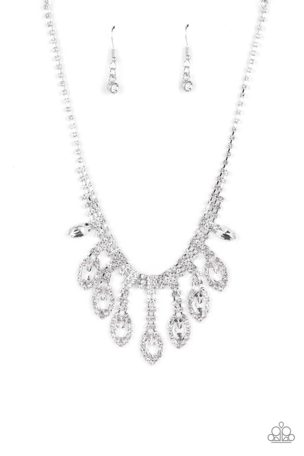 REIGNING Romance - White ♥ Necklace