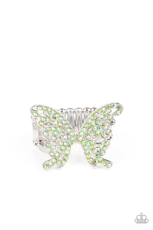 Butterfly Orchard - Green ♥ Ring