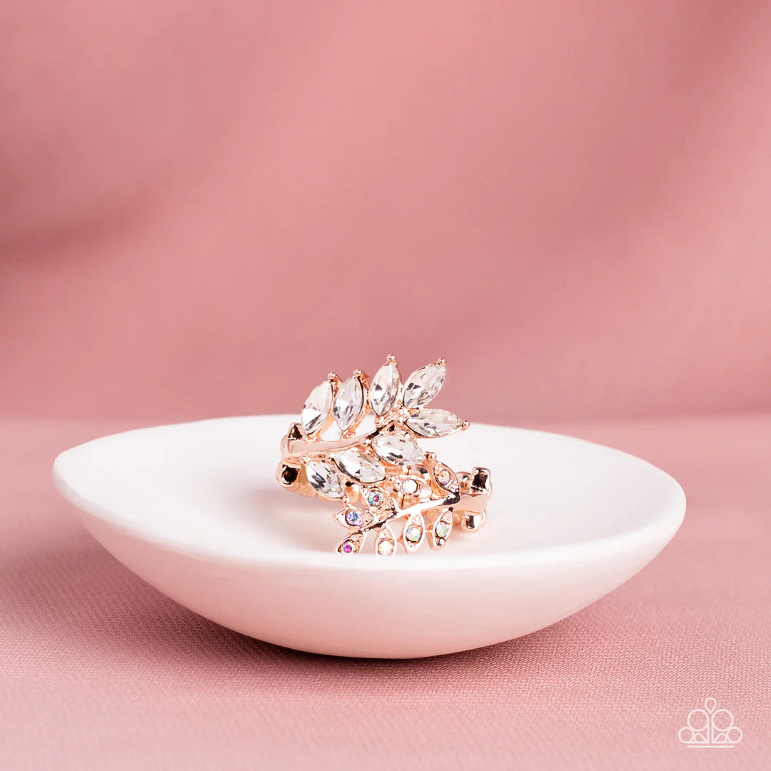 Glowing Gardenista - Rose Gold ♥ Ring