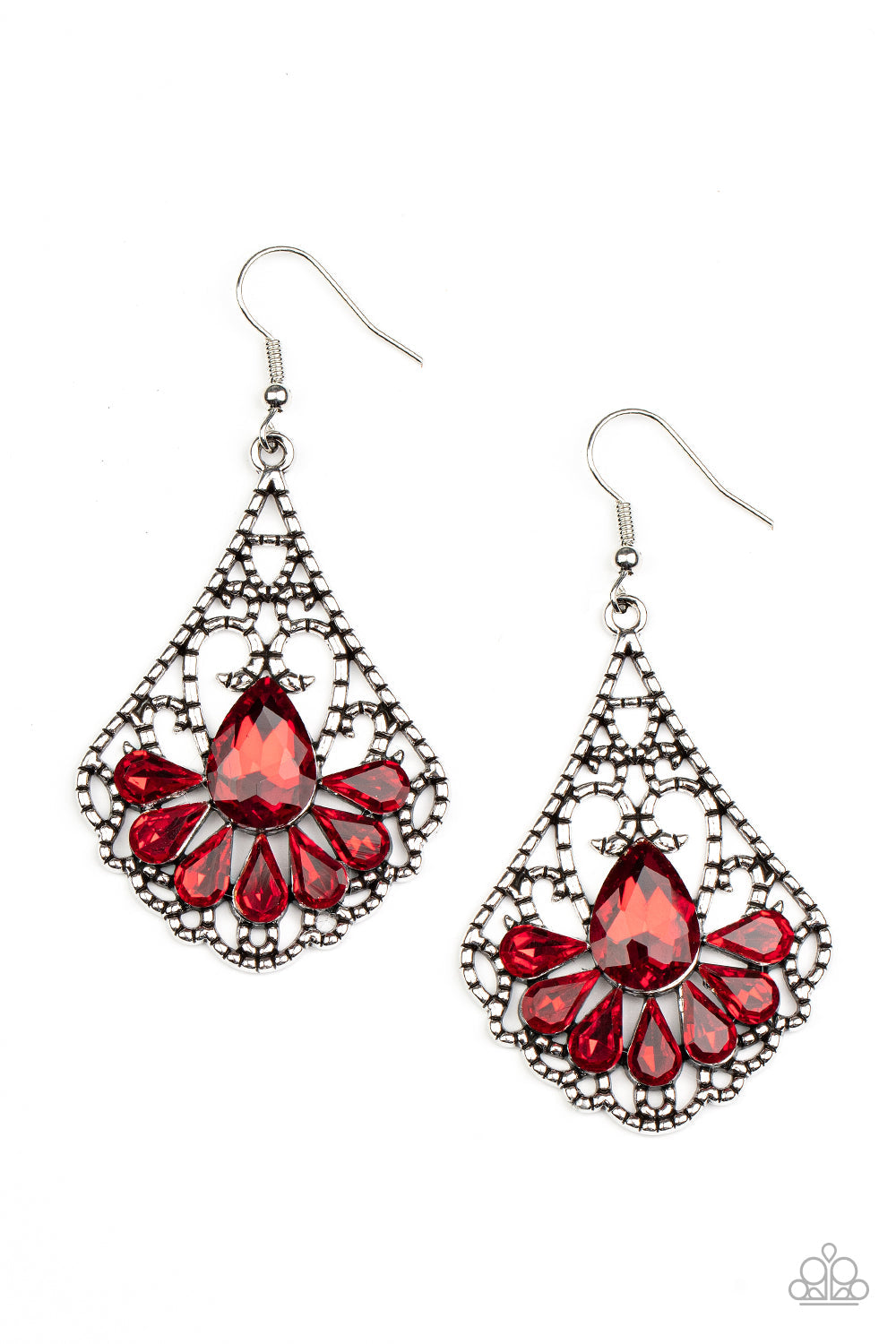 Exemplary Elegance - Red ♥ Earrings
