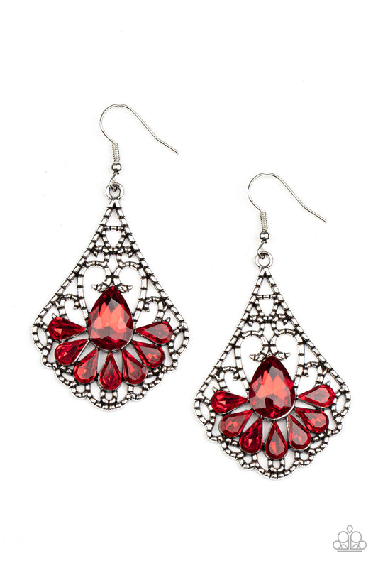 Exemplary Elegance - Red ♥ Earrings