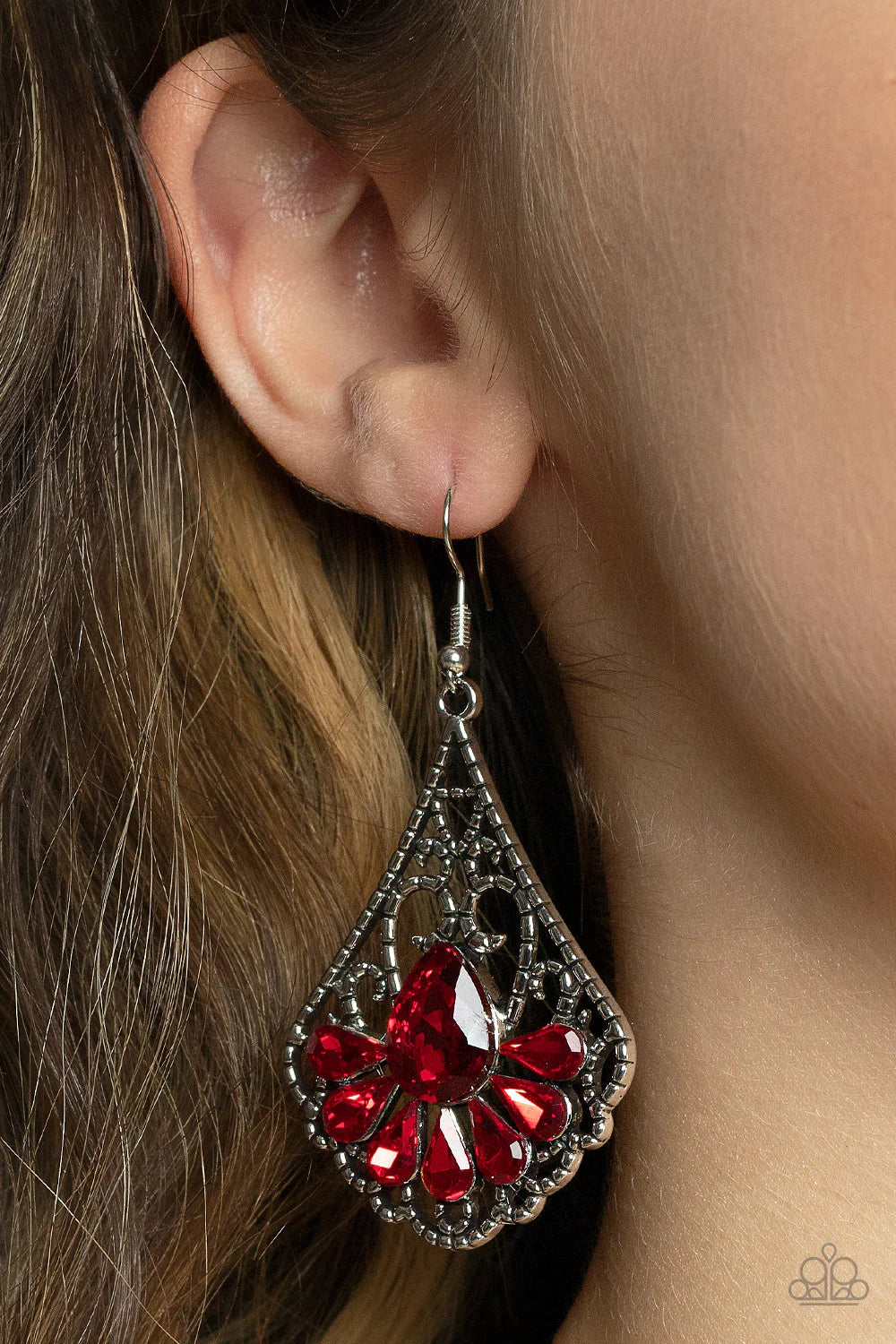 Exemplary Elegance - Red ♥ Earrings