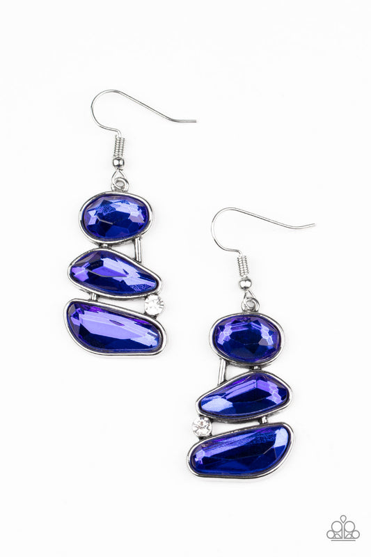 Gem Galaxy - Blue ♥ Earrings