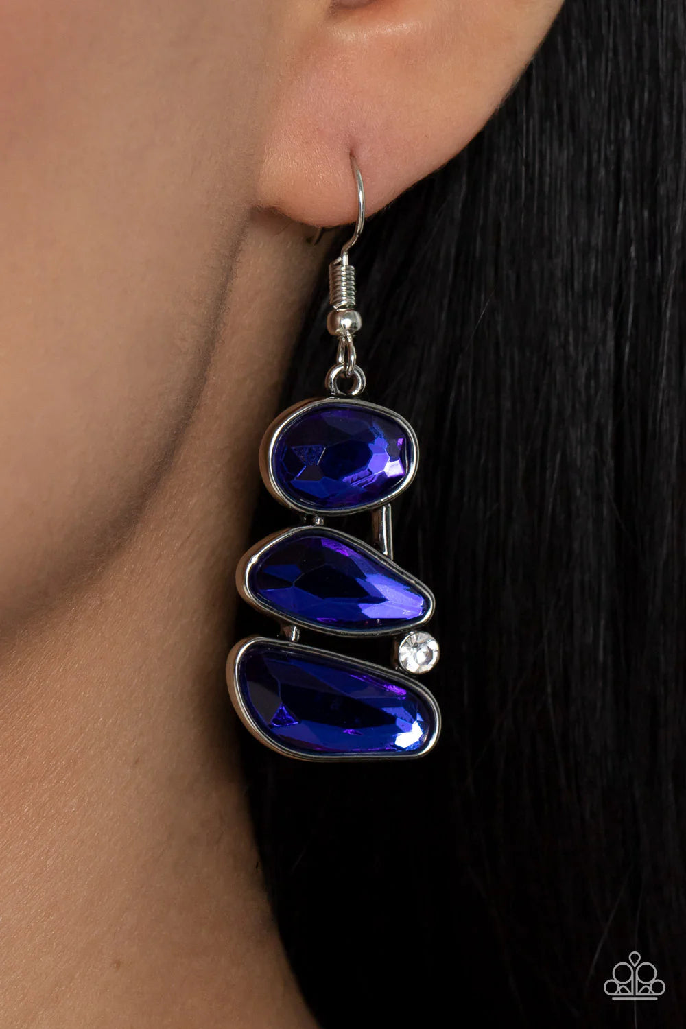Gem Galaxy - Blue ♥ Earrings