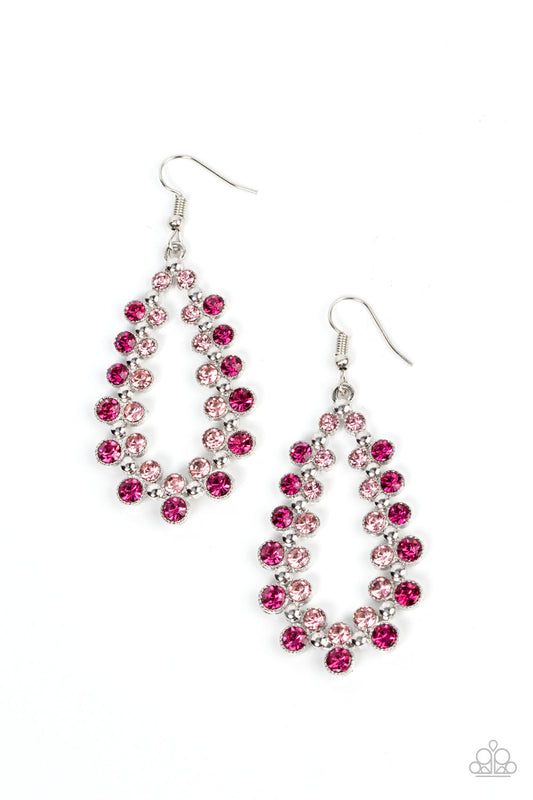 Its About to GLOW Down - Pink ♥ Earrings