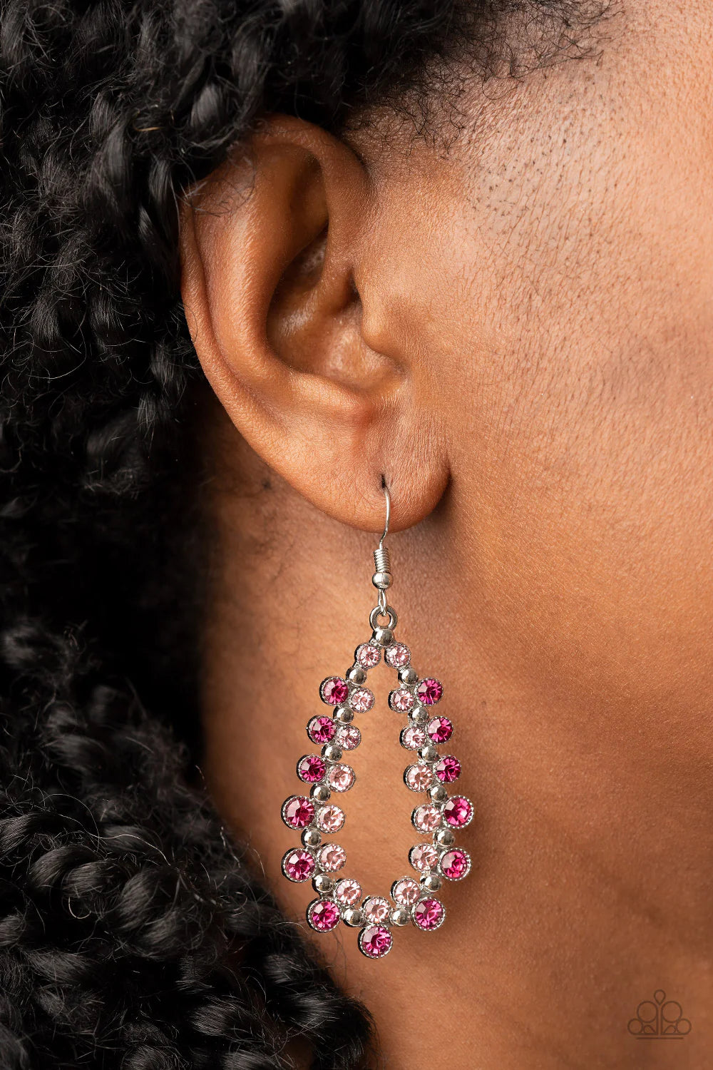 Its About to GLOW Down - Pink ♥ Earrings