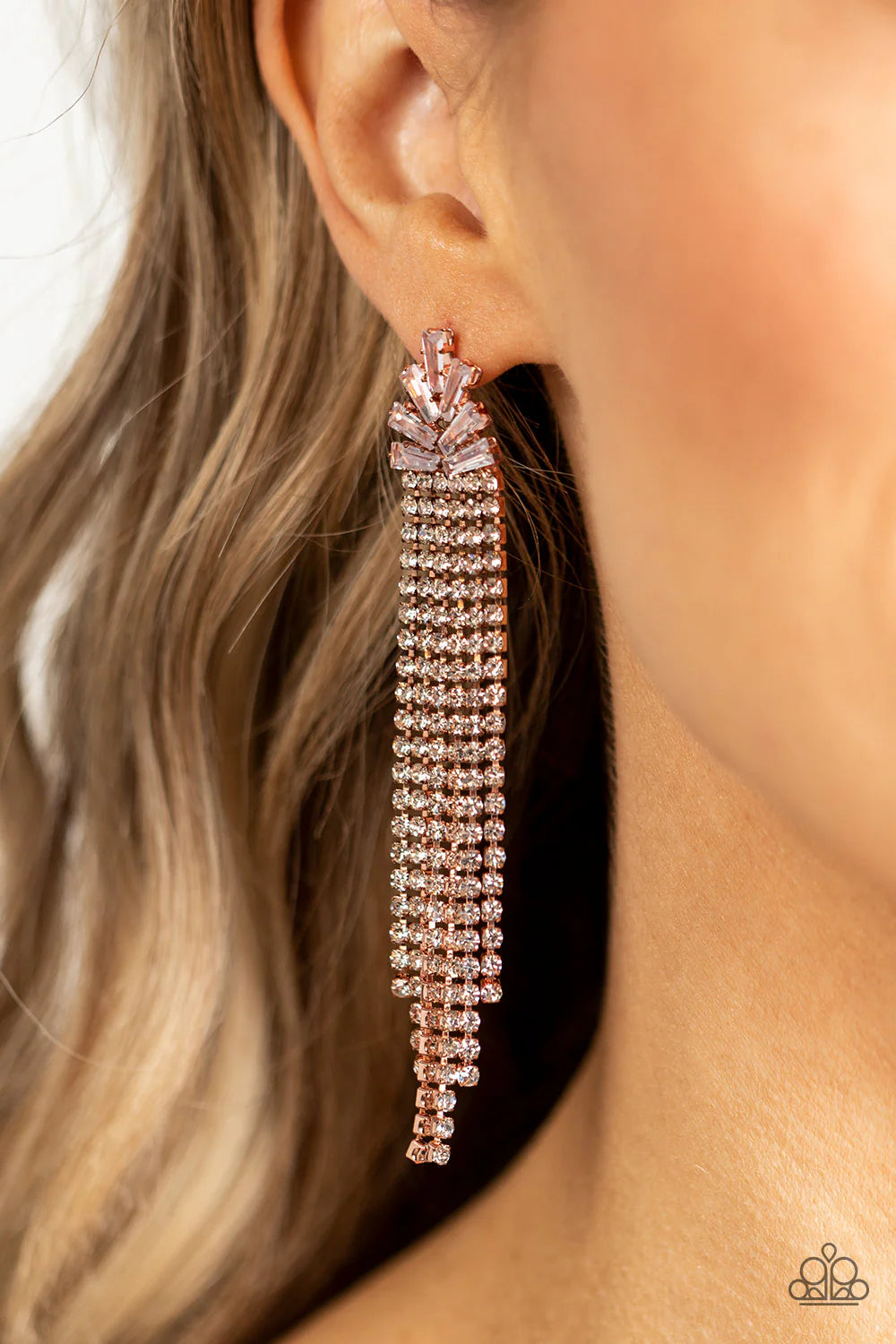 Overnight Sensation - Copper ♥ Post Earrings