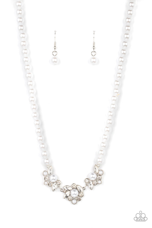 Royal Renditions - White ♥ Necklace