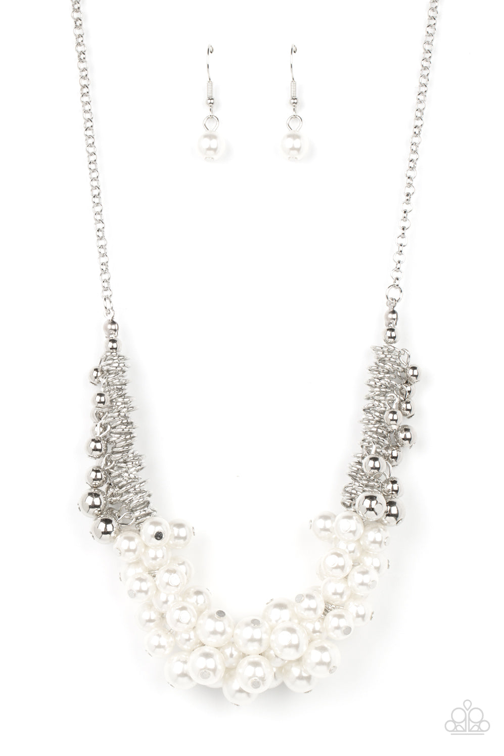 Bonus Points - White ♥ Necklace