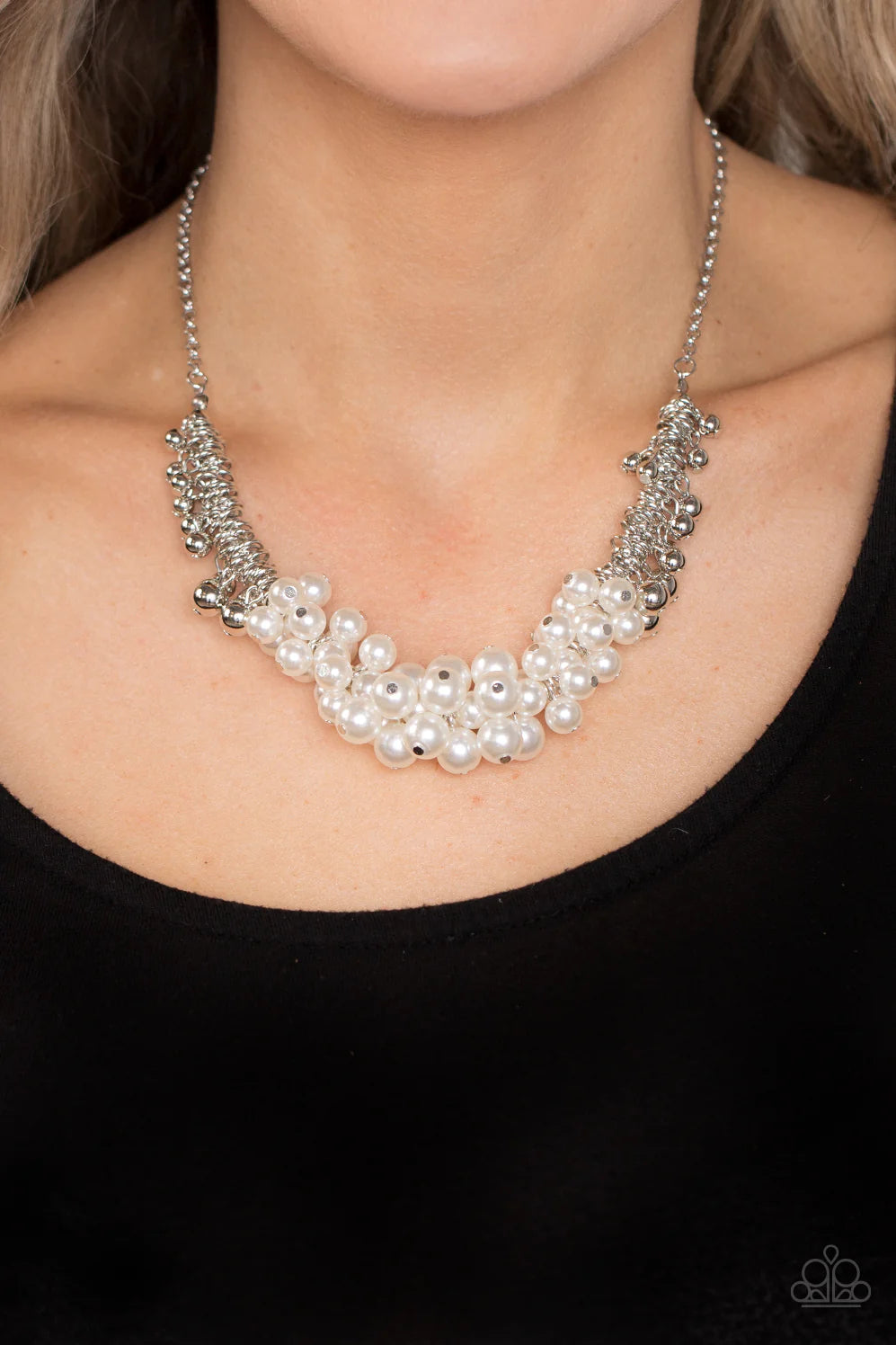 Bonus Points - White ♥ Necklace