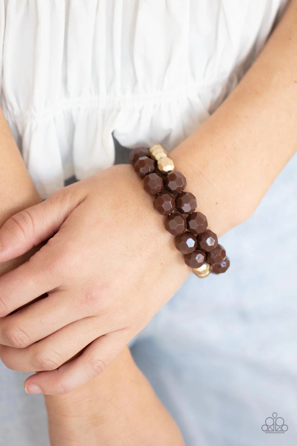 Grecian Glamour - Brown ♥ Bracelet
