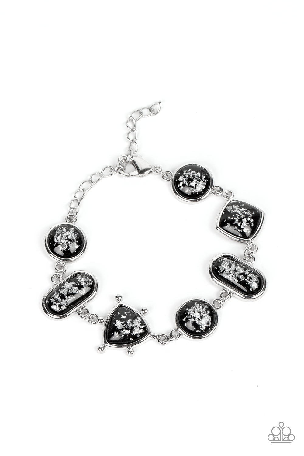 Speckled Shimmer - Black ♥ Bracelet