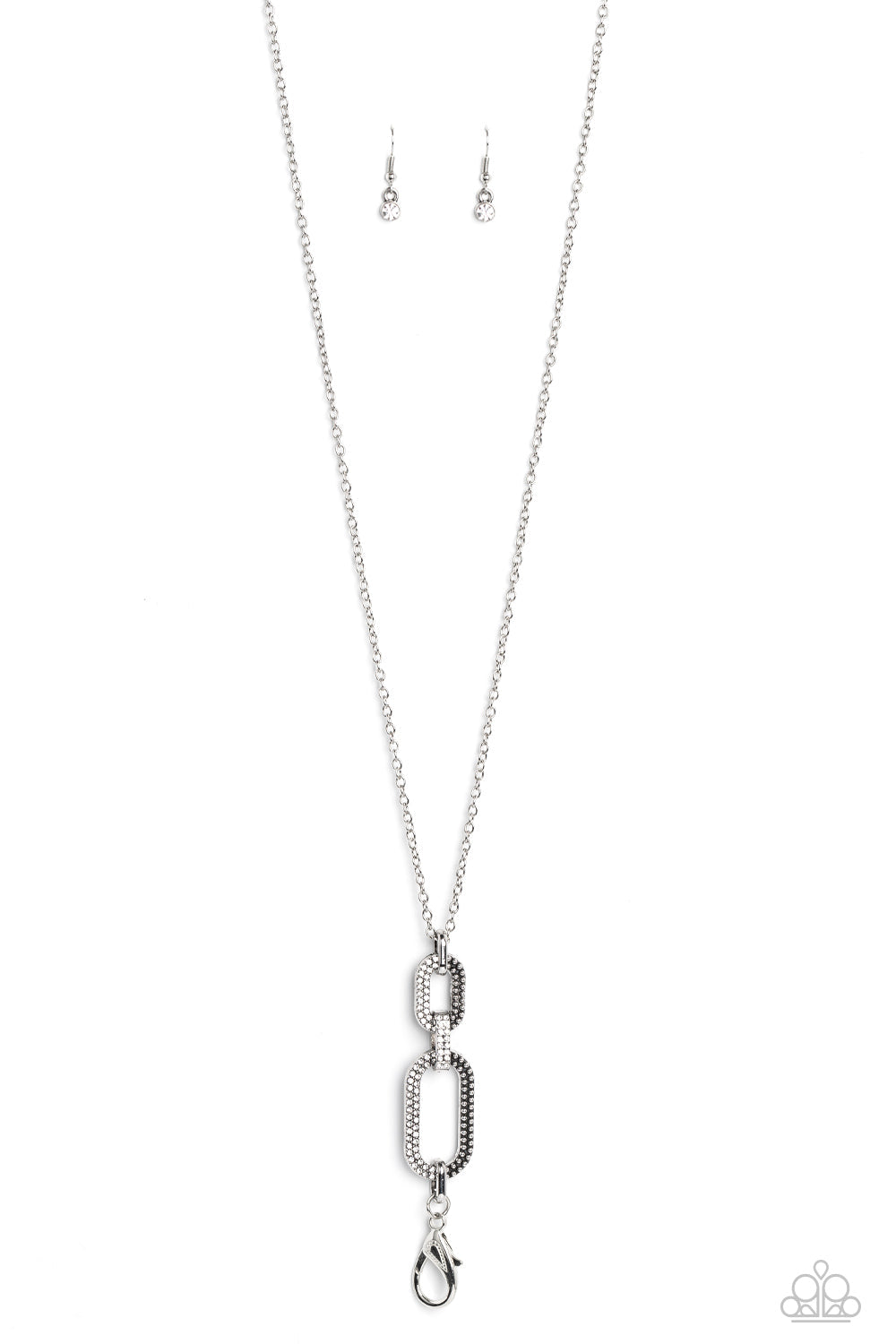 OVAL-Statement of the Year - White ♥ Lanyard