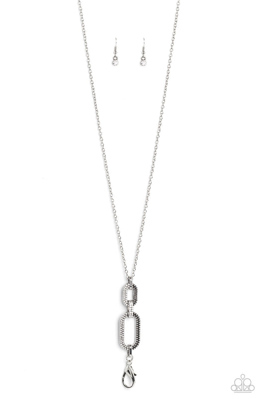 OVAL-Statement of the Year - White ♥ Lanyard