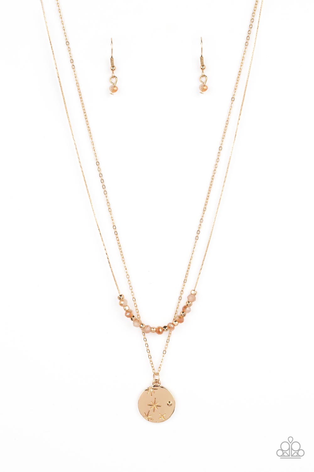 Stunning Supernova - Gold ♥ Necklace