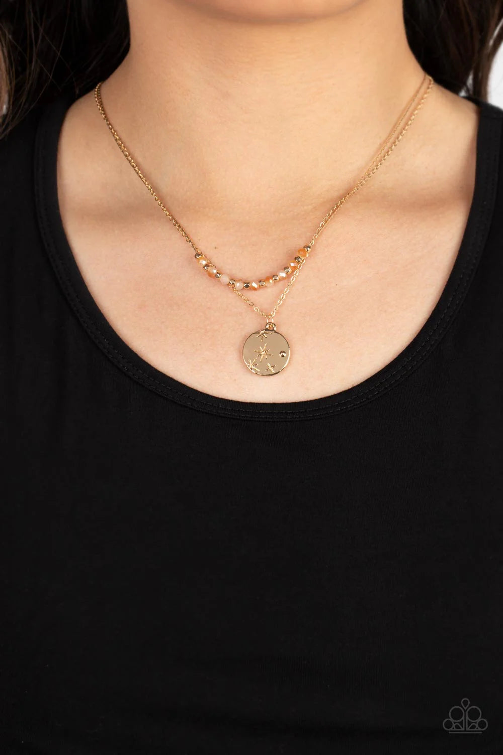 Stunning Supernova - Gold ♥ Necklace