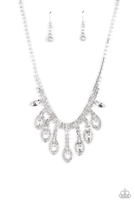 REIGNING Romance - White ♥ Necklace