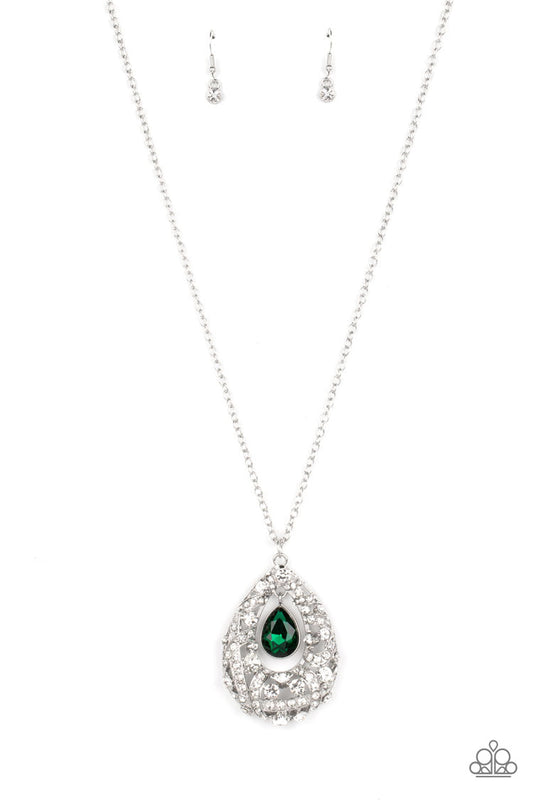 Glitz and GLOW - Green ♥ Necklace