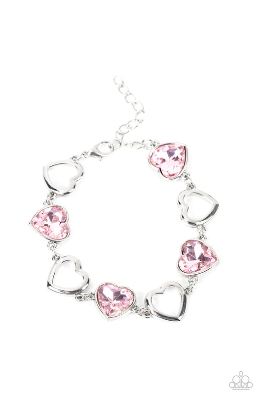 Sentimental Sweethearts - Pink ♥ Bracelet