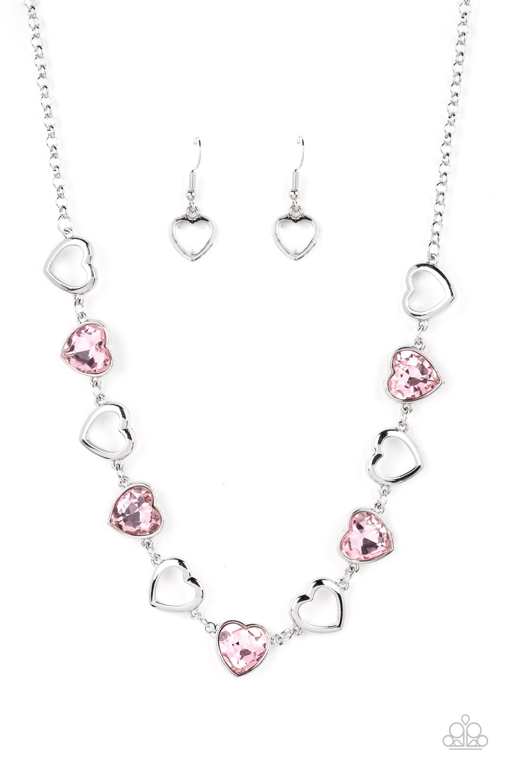 Contemporary Cupid - Pink ♥ Necklace