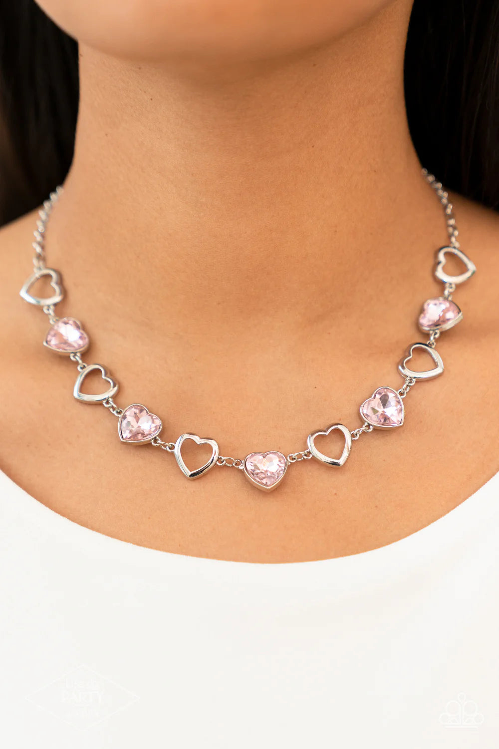 Contemporary Cupid - Pink ♥ Necklace