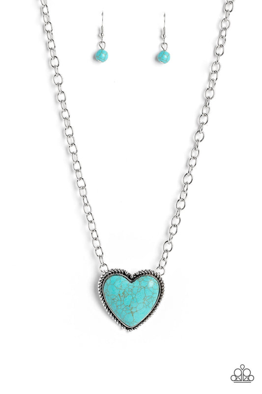 Authentic Admirer - Blue ♥ Necklace