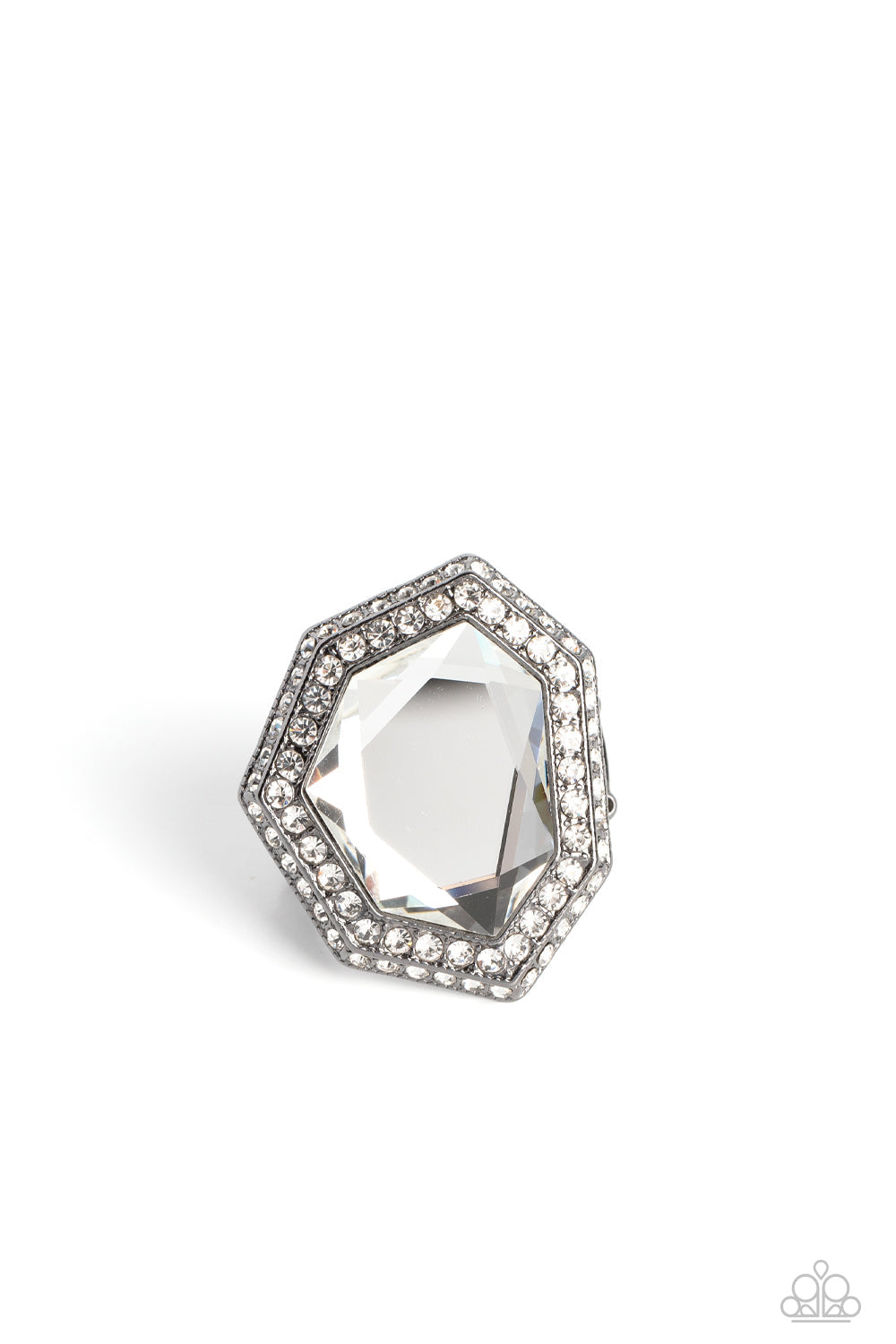 Smoldering Sass - Black ♥ Ring
