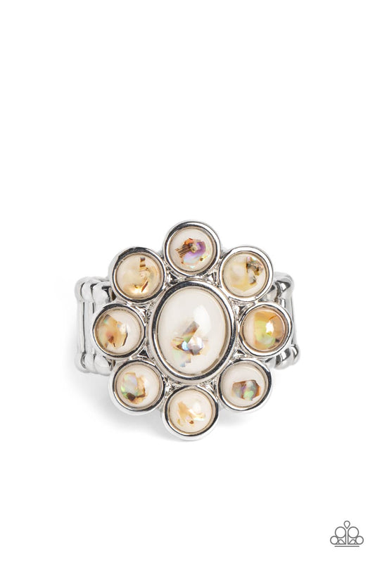 Time to SHELL-ebrate - White ♥ Ring